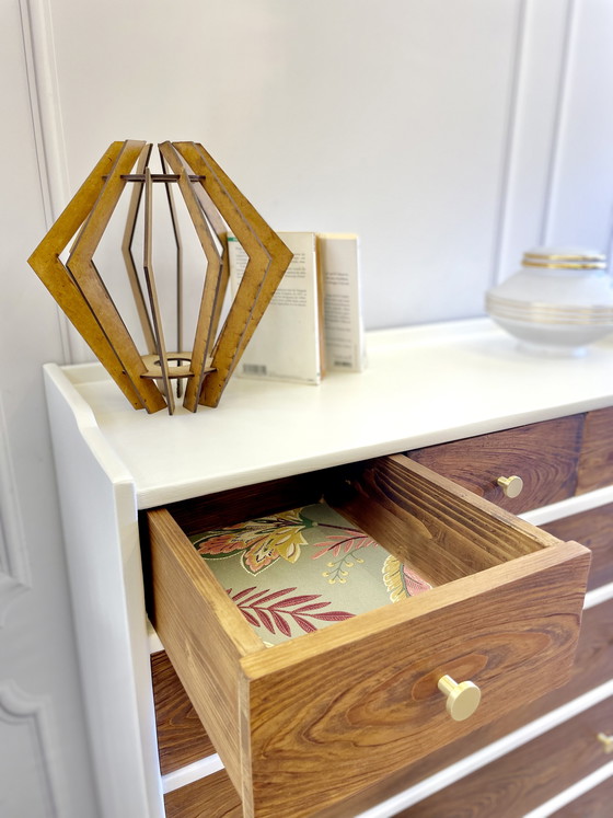 Image 1 of Cassettiera vintage in legno – stile scandinavo – in ottime condizioni