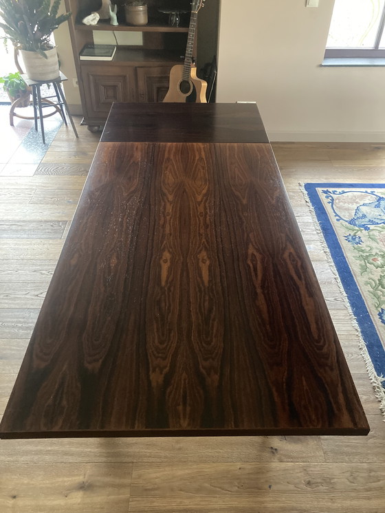 Image 1 of Table à rallonge en palissandre vintage du milieu du siècle