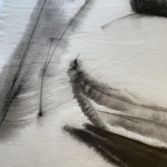 Georges de Vlamynck, Donna Nuda Astratta B, Tecnica Mista su Carta – Dipinti e disegni, Paper, Art Deco (photo 3 of 15)