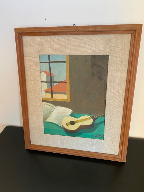 Image 1 of Mid-century still life – Italy, signed and dated 1959