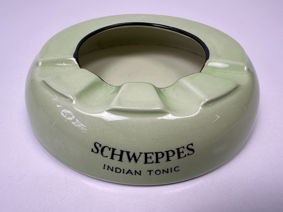 Image 1 of Vintage asbak - SCHWEPPES - keramiek