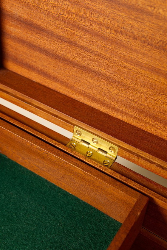 Image 1 of Baúl cofre para mantas de teca de mediados de siglo de Riis Antonsen, Aabenraa Dinamarca, años 60