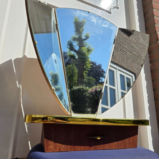 Vintage dressing table mirror from the 1960s