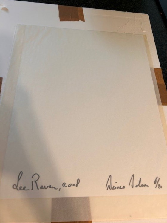 Image 1 of Photo signée Desirée Dolron "Lee Raven" - Edition limitée 6/20 - qualité musée