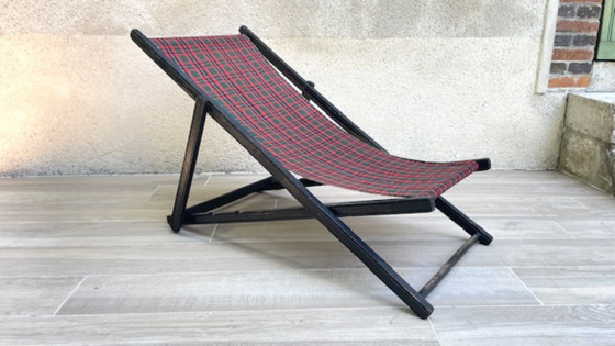 Vintage Canvas Folding Sun Lounger – Sunbed (photo 26 of 35)