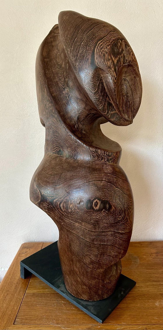 Hombre torso, Esculturas, Madera, Beige, Abstract (foto 12 de 18)
