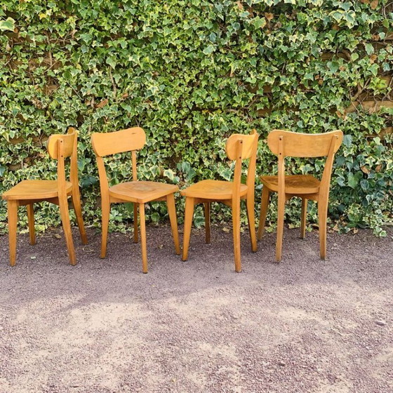 Set di 4 sedie da bistrot – Sedie da pranzo, Wood (photo 16 of 17)