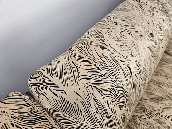 Pierre Cardin Modulares Sofa aus Seide und lackiertem Holz, 1970 – Modulare Sofas, Wood (photo 14 of 21)
