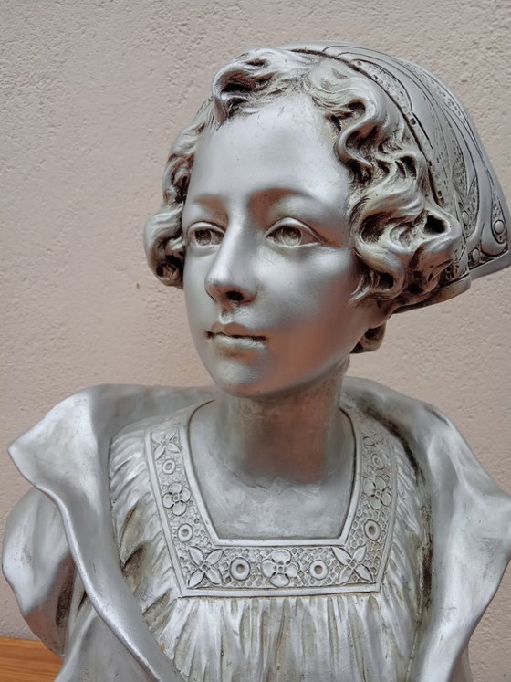 Busto in terracotta, antico. – Sculture, Ceramica (photo 2 of 6)