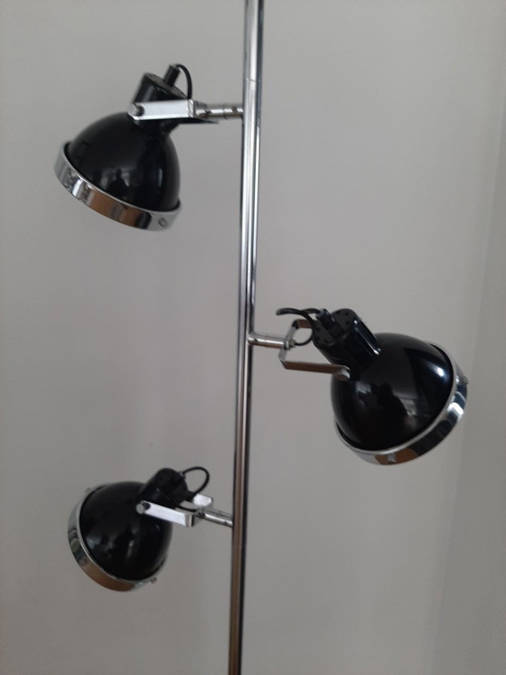 Lampadaire vintage Sey Lumière - Français – Métal, Chrome (photo 4 of 8)