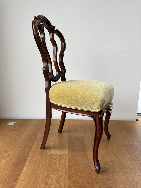 Image 1 of 6x Vintage eetkamerstoelen