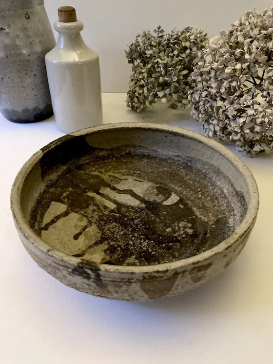 Image 1 of Pyrite stoneware bowl or dish