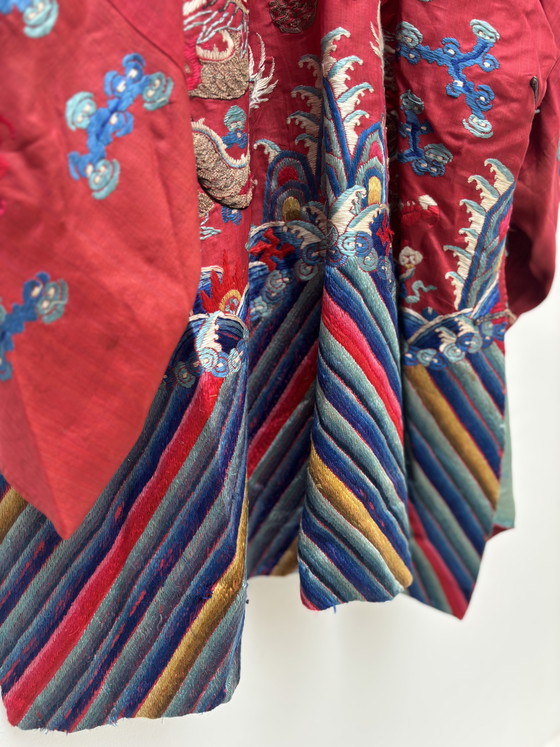 Image 1 of Robe antique chinoise dragon
