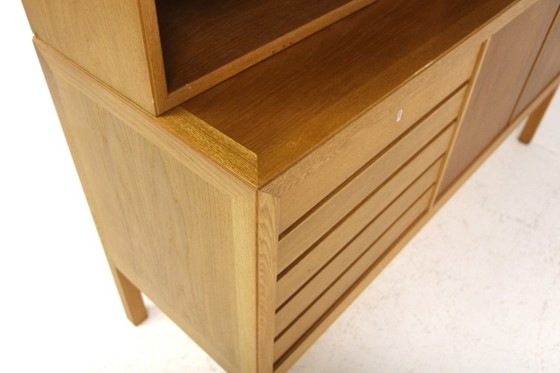Libreria scandinava in rovere, Alf Svensson, Svezia, 1960 – Librerie, Legno (photo 5 of 8)
