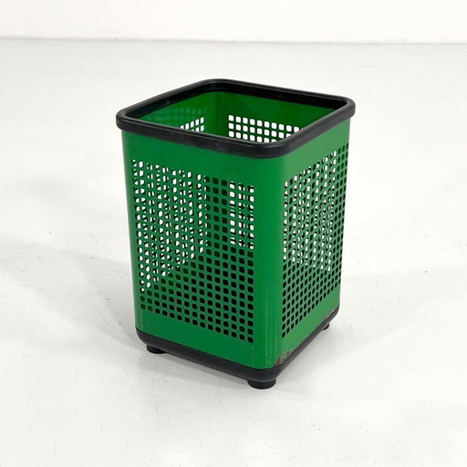 Green Perforated Bin from Neolt, 1980s