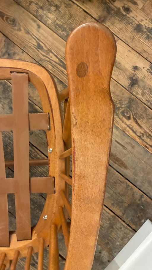 Ercol Evergreen de espalda alta, rubio