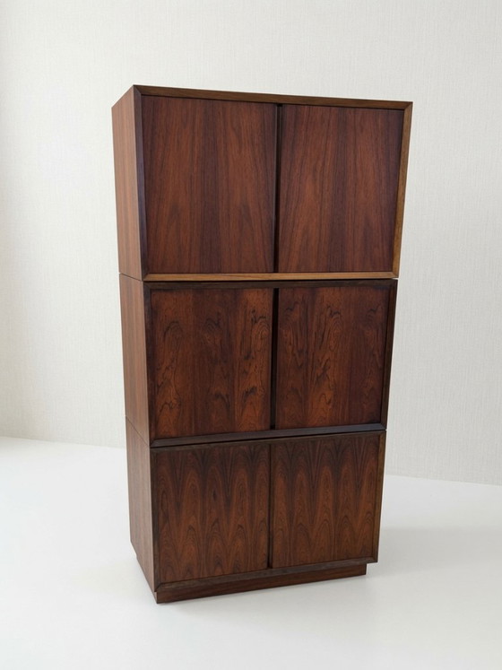 Poul Cadovius Floating Wall Mounted Rosewood Sideboard By Cado, 1960s. (photo 13 of 14)