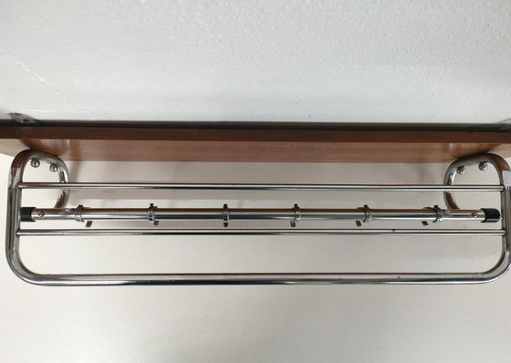 Image 1 of Mid centrury (60íes) Scandinavian style chrome design coat rack wall coat rack