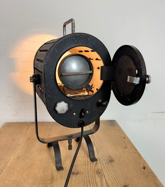 Image 1 of Vintage zwarte theaterspot, jaren 60