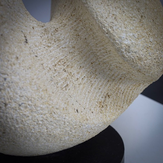 Image 1 of Modernist Sandstone Sculpture by Ineke van Zuuren, Netherlands, 1980s