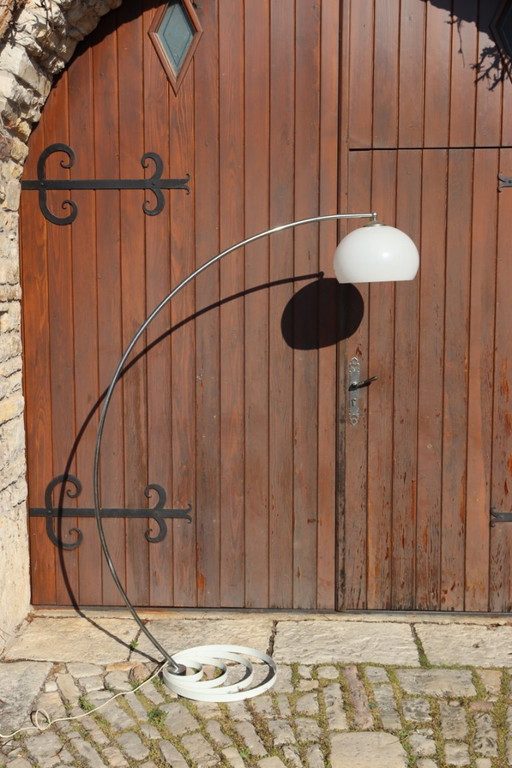 Grote vintage vloerlamp jaren 70