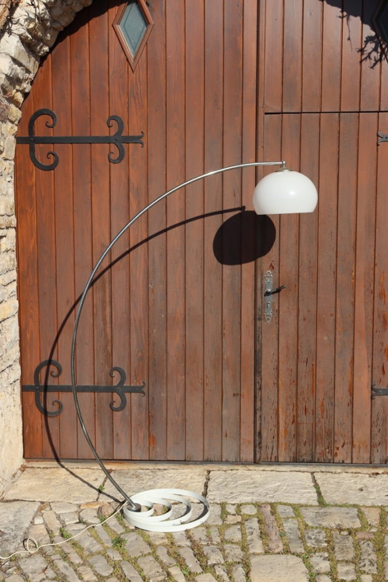 Image 1 of Grote vintage vloerlamp jaren 70