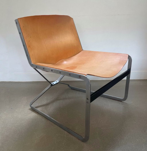 Loungefauteuil, model ‘Ra’, ontwerp Pierre Thielen, Studio Industrial Design voor Metz & Co, jaren 60