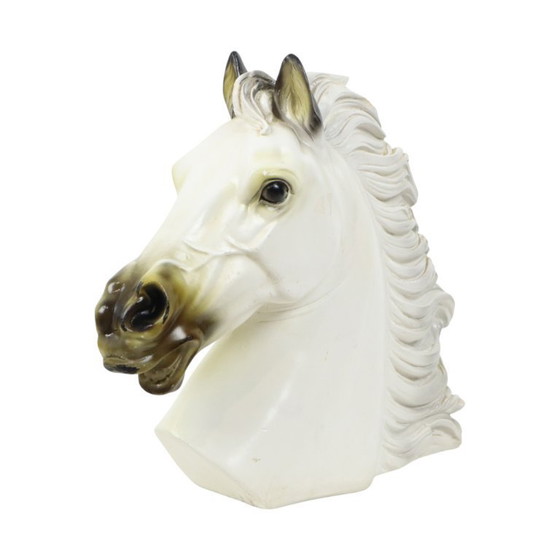 Image 1 of Large Classical Bust Parthenon Horse