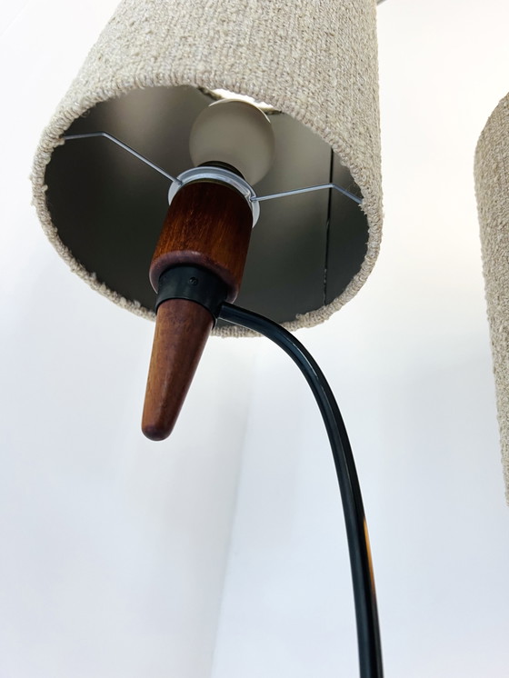 Image 1 of Lampada da terra vintage in teak anni &#39;60