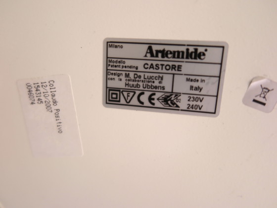 Image 1 of 2x Artemide, Castore (Tavolo)