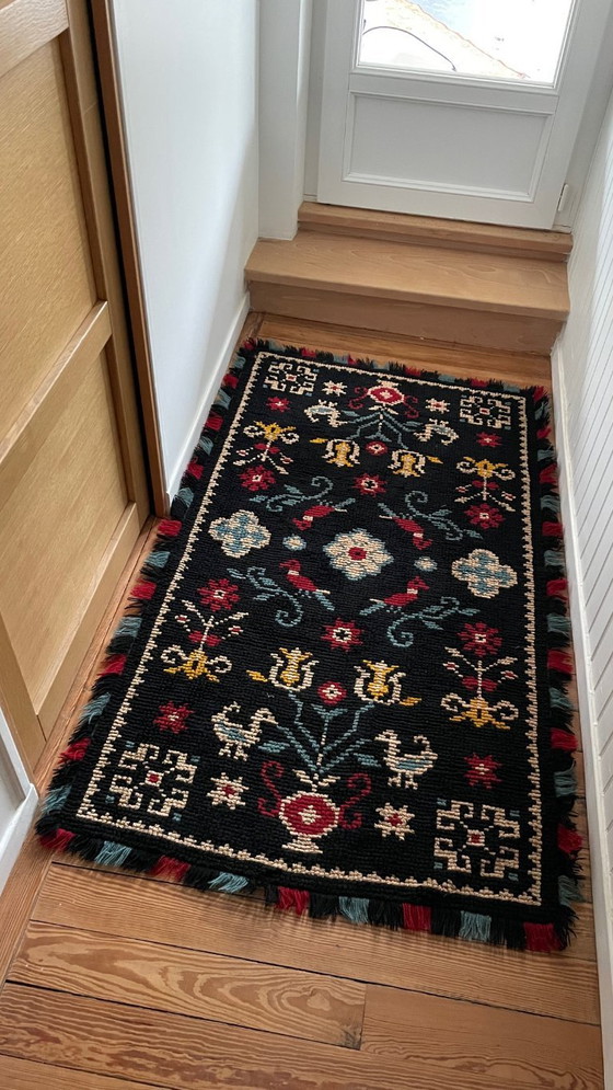 Image 1 of Reiner Wollteppich, 1960er/70er Jahre