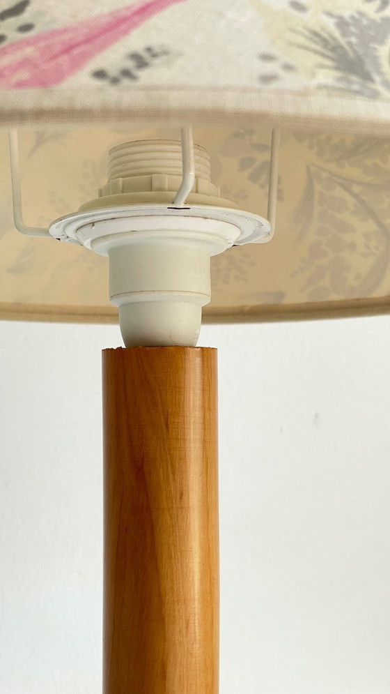 Image 1 of Vintage Floral Lampshade