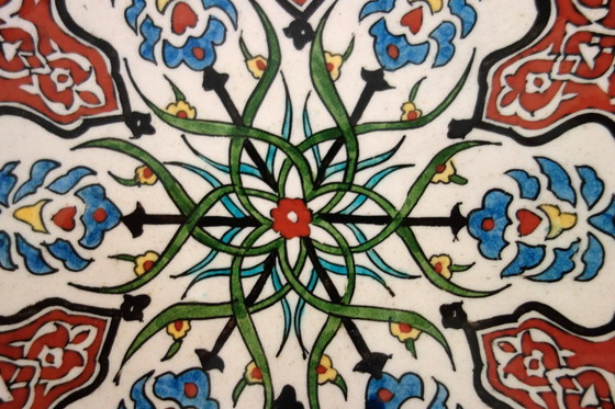 Image 1 of Set di 6 piatti da parete turchi vintage