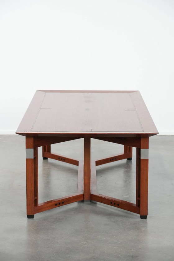 Image 1 of Rectangular Art Deco design coffee table by Schuitema from the Decoforma series