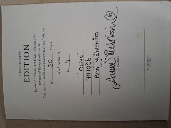 Image 1 of Objeto decorativo Kosta Boda