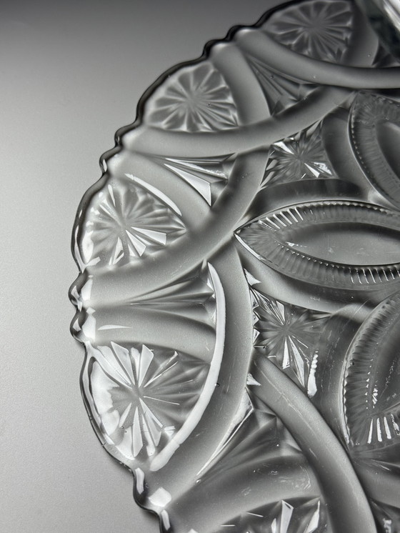 Image 1 of Val Saint Lambert - Alzata per torte - "LUCRÉCE" - 1913