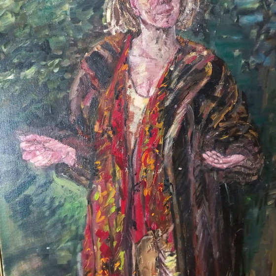 Image 1 of Colorful full-length portrait - Andries Meijer 1937-2025