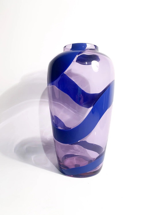 Vaso in vetro di Murano modello Snake di Nason Moretti, anni '90 – Vasi, Modern (photo 2 of 11)