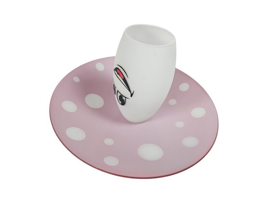 Image 1 of Eglo - champignon - suspension - lampe enfant - verre