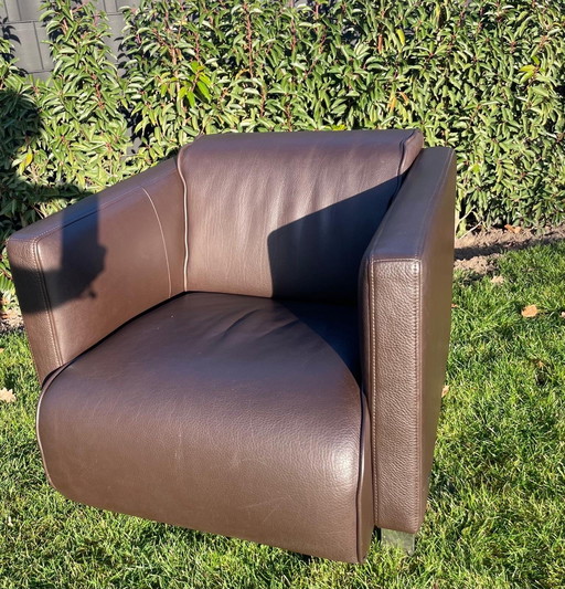 lederen Rolf Benz fauteuil in zeer goede staat!