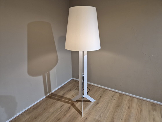 Image 1 of Arco - Dijkos Ztahl Floor Lamp - Design - White - Metal
