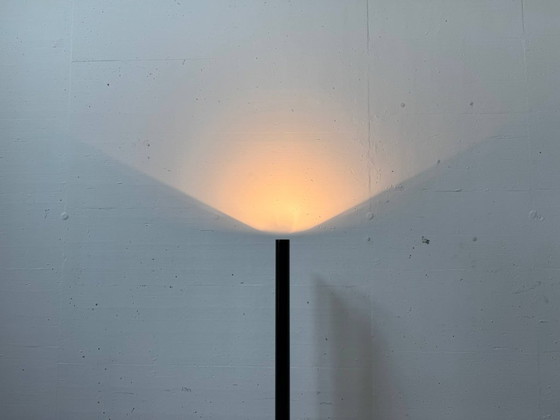 Image 1 of Lampada da terra nera Megaron di Gianfranco Frattini per Artemide, anni '70