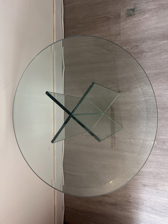 Image 1 of Tavolino da caffè in vetro di metà secolo