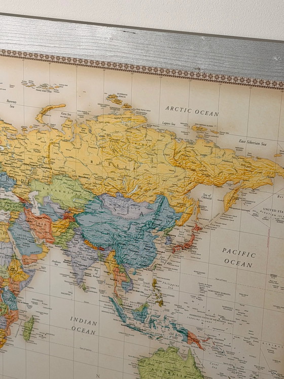 Vintage Rand McNally World Map – Classic Edition – Art Prints (photo 3 of 4)