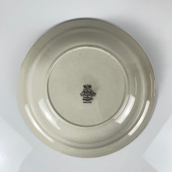 Image 1 of Ensaladera grande Longwy "Turin", 1950/70