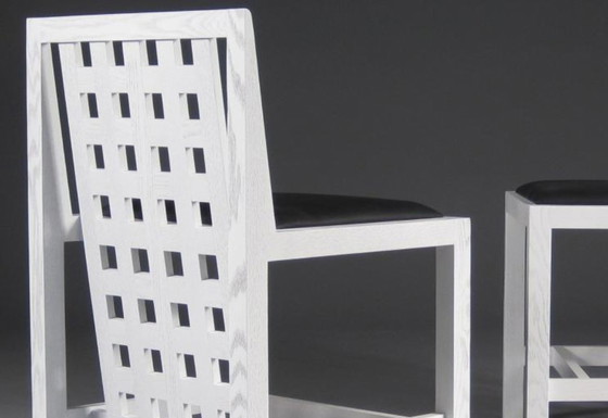 2 Sedie, Riproduzione, Poltrona Candida Cottage, Charles Rennie Mackintosh, Nuovo – Poltrone, Wood (photo 4 of 5)