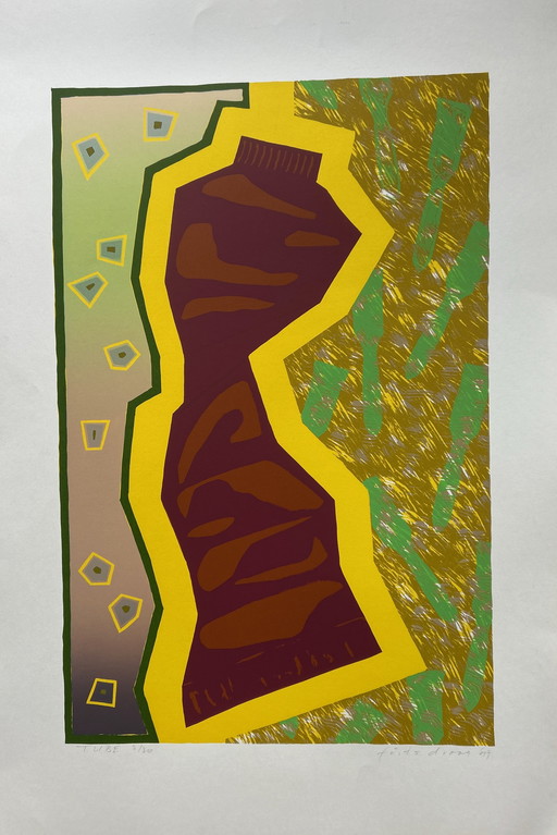 Silkscreen Frits Droog