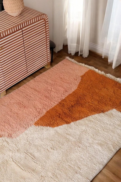 Zeldzaam handgemaakt wollen tapijt, 250 cm x 150 cm