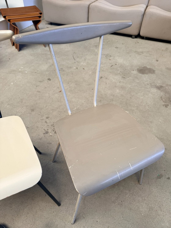 Auping Dressboy chair, Wim Rietveld (stock: 3), Chairs and lounge chairs, Metal, Wood, Black (photo 4 of 15)