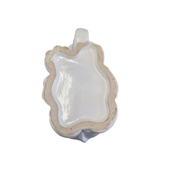 Image 1 of Vaso/portaombrelli vintage francese in ceramica a forma di elefante